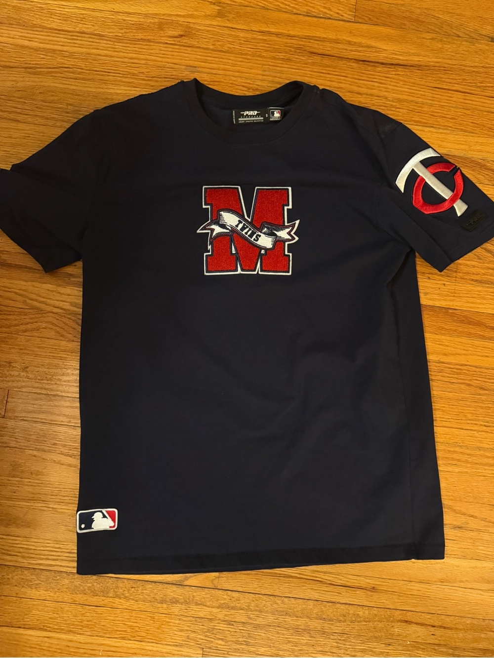 MLB Minnesota Twins Navy Blue Pro Standard T-Shirt w/Patches